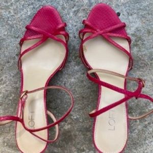 Loft Strappy Summer Heels